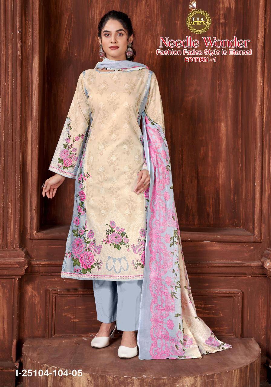 Alok suit needle wonder Designer dress materials in Ahmedabad